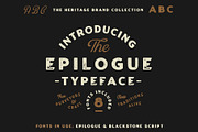 The Heritage Brand Collection, a Serif Font by Hustle Supply Co. (Thumbnail 8 of 14)
