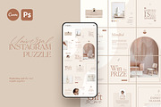 PUZZLE Bundle Instagram CANVA PS, a Social Media Template by Eviory (Thumbnail 7 of 50)