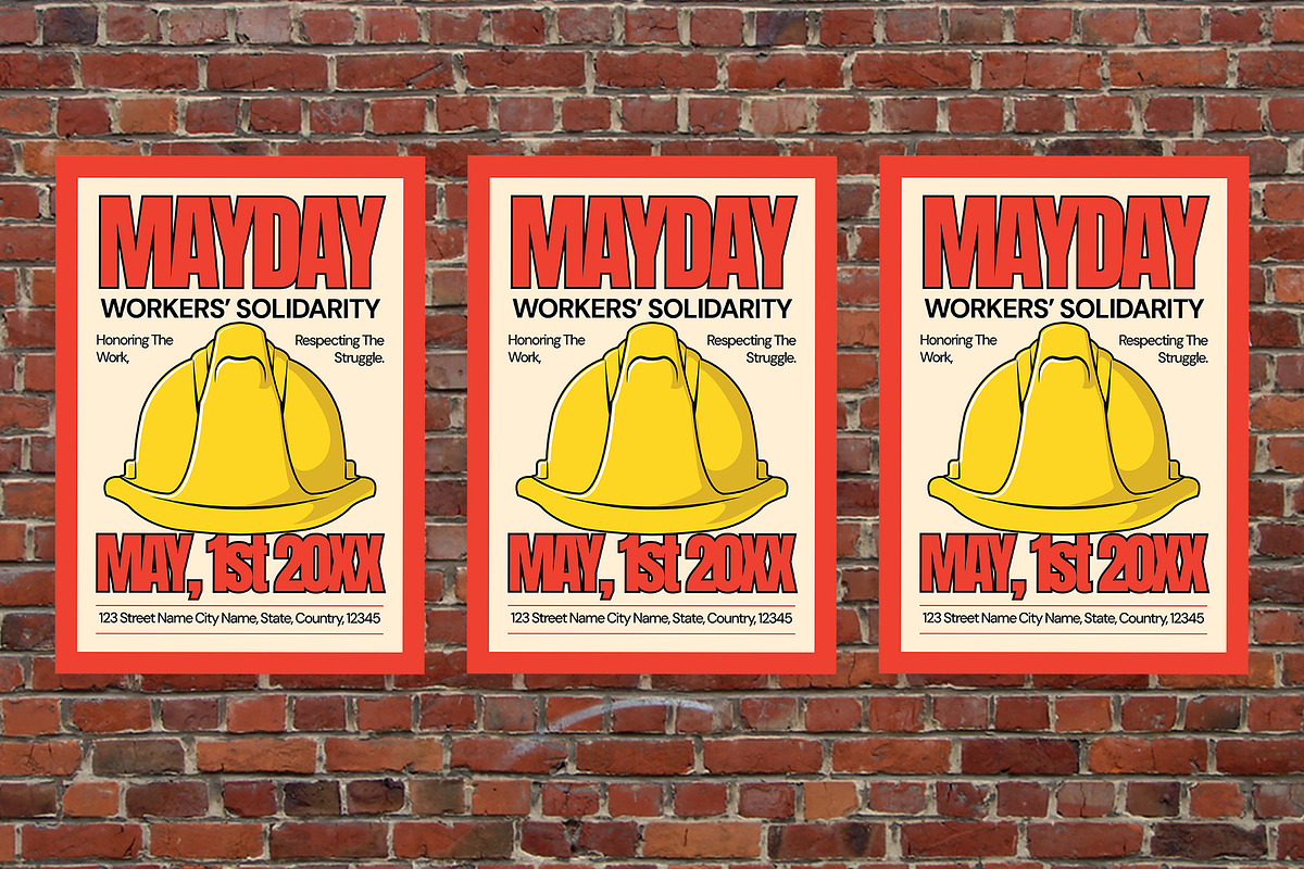 Mayday Flyer, a Flyer Template by Aiyari Graphic (Photo 3 of 3)