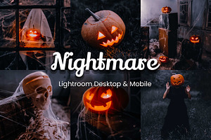 30 Nightmare Lightroom Collection, a Preset Add-On by 3Motional