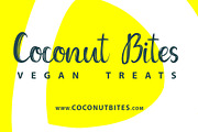 Coconut Font +FREE abstract patterns, a Script Font by Chimerique (Thumbnail 3 of 13)