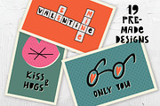 Groovy Valentine clipart collection, a Seasonal Illustration by Paper Cherry (Thumbnail 11 of 21)