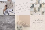 Holiday Script, a Script Font by Creamy Script (Thumbnail 5 of 7)