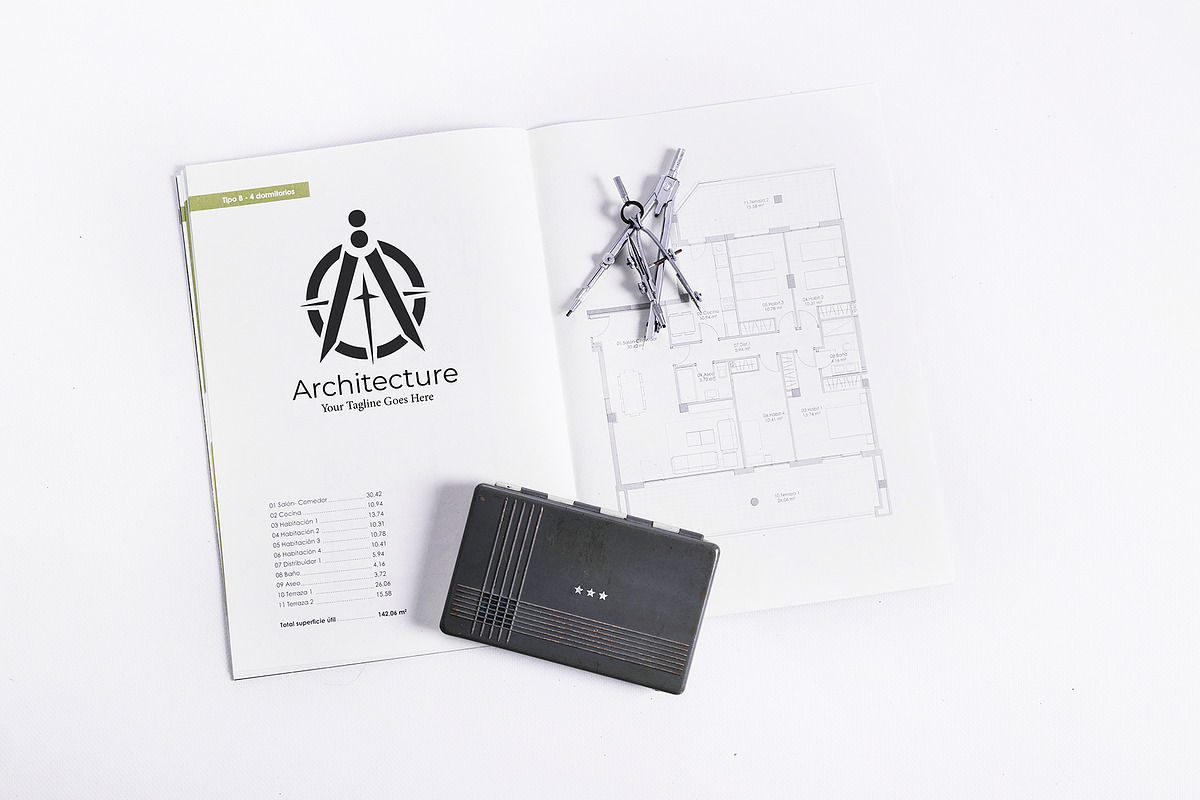Modern Architect Logo Bundle, a Branding & Logo Template by YUDesignStore (Photo 8 of 10)