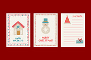 Merry Christmas Clipart, a Decorative Illustration by Barkova Nadya (Thumbnail 6 of 9)