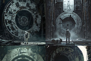 435 MJ Dark Sci-fi Prompts: Vol 2, a Background Graphic by Sevenstyles (Thumbnail 15 of 15)