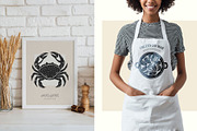 Linocut Kitchen | Poster Builder, an Object Graphic by KetteCreate (Thumbnail 3 of 16)