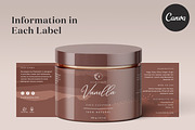 Canva Product Label Bundle Set LA009, a Stationery Template by Draca Design Co (Thumbnail 4 of 5)