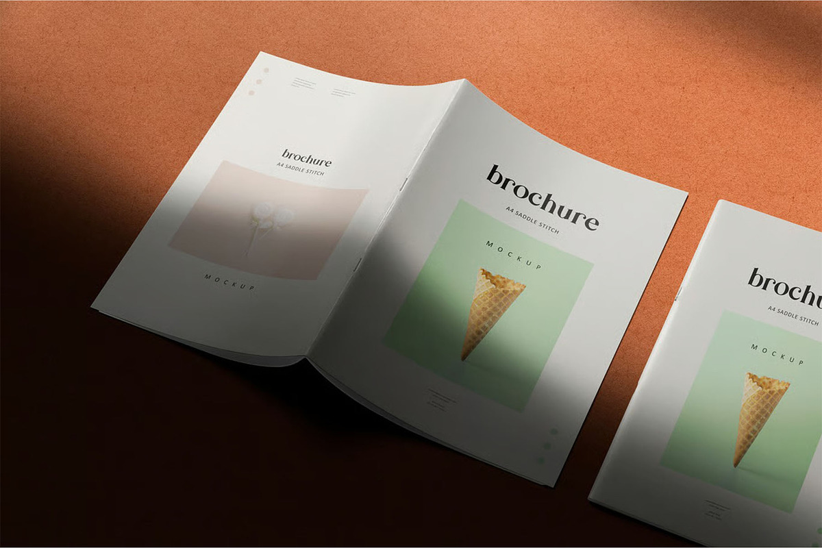 Brochure Mockup, an Advertising Mockup by megostudi0 (Photo 2 of 7)