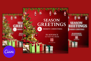 Christmas Season Greetings Design