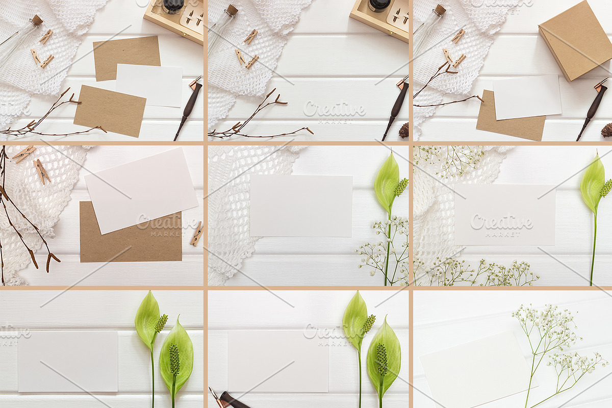 Set Mockups. ON WHITE, a Print Template by Mockups4you (Photo 6 of 8)