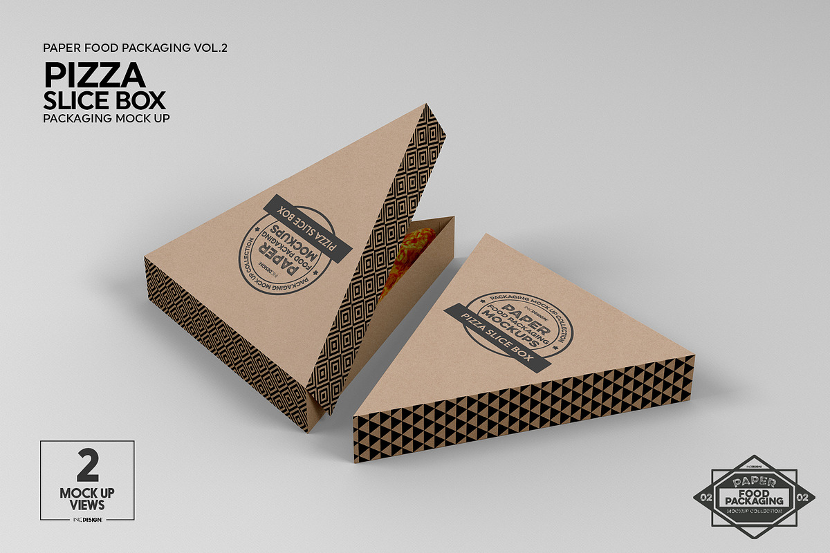VOL.2 Food Box Packaging Mockups, a Packaging Mockup by INCDesign (Photo 19 of 21)