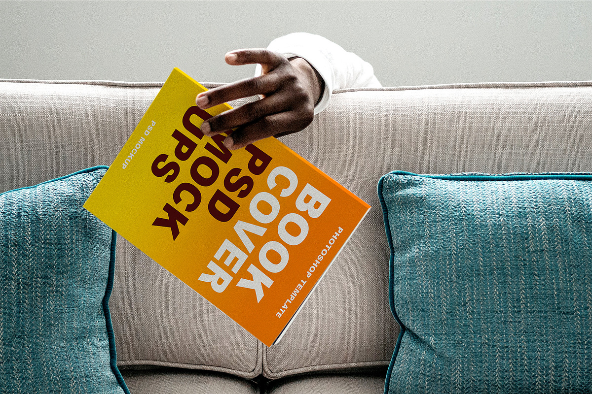 Book Cover Mockup, a Books & Magazine Mockup by mockupbuys (Photo 6 of 101)