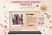 Simple Landing Page Website Coaching, a Landing Page Template by bellaROSEworkshop (Thumbnail 2 of 10)
