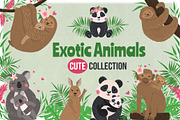 Vector Exotic Animals Collection, an Animal Illustration by MalniArt (Thumbnail 1 of 12)