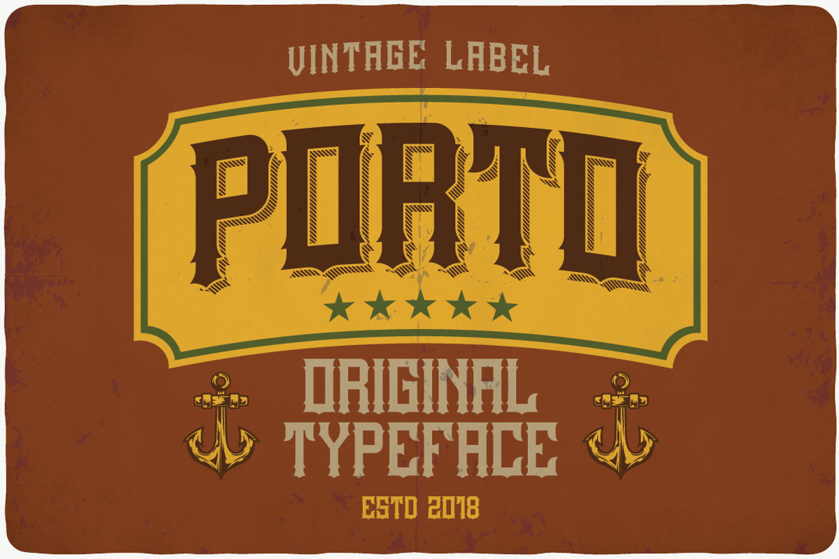 Porto typeface preview 3
