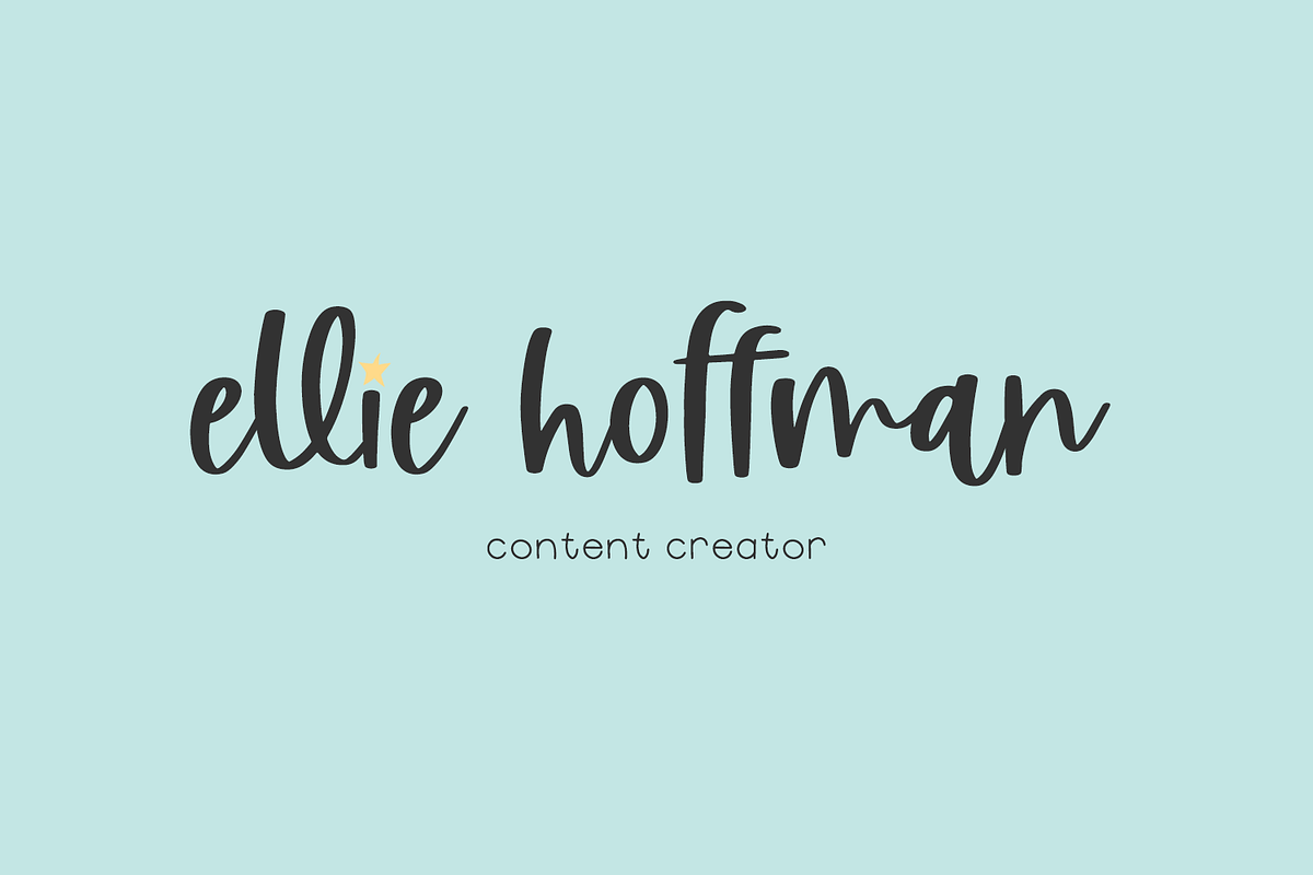Starfield Handwriting Font, a Handwritten Font by Beck McCormick (Photo 3 of 10)