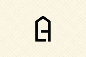 Minimalist House, an Object Illustration by Vectorium Studio