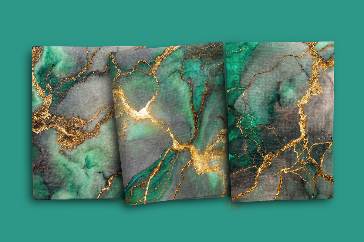 Teal Tempest Seamless Textures, a Texture Graphic by Curve Design (Photo 3 of 7)