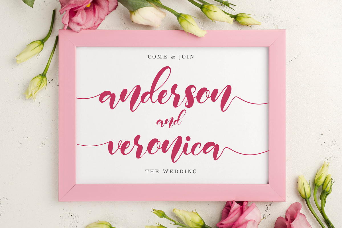 Beneficha - Natural Script Font, a Script Font by Almarkhatype (Photo 4 of 11)