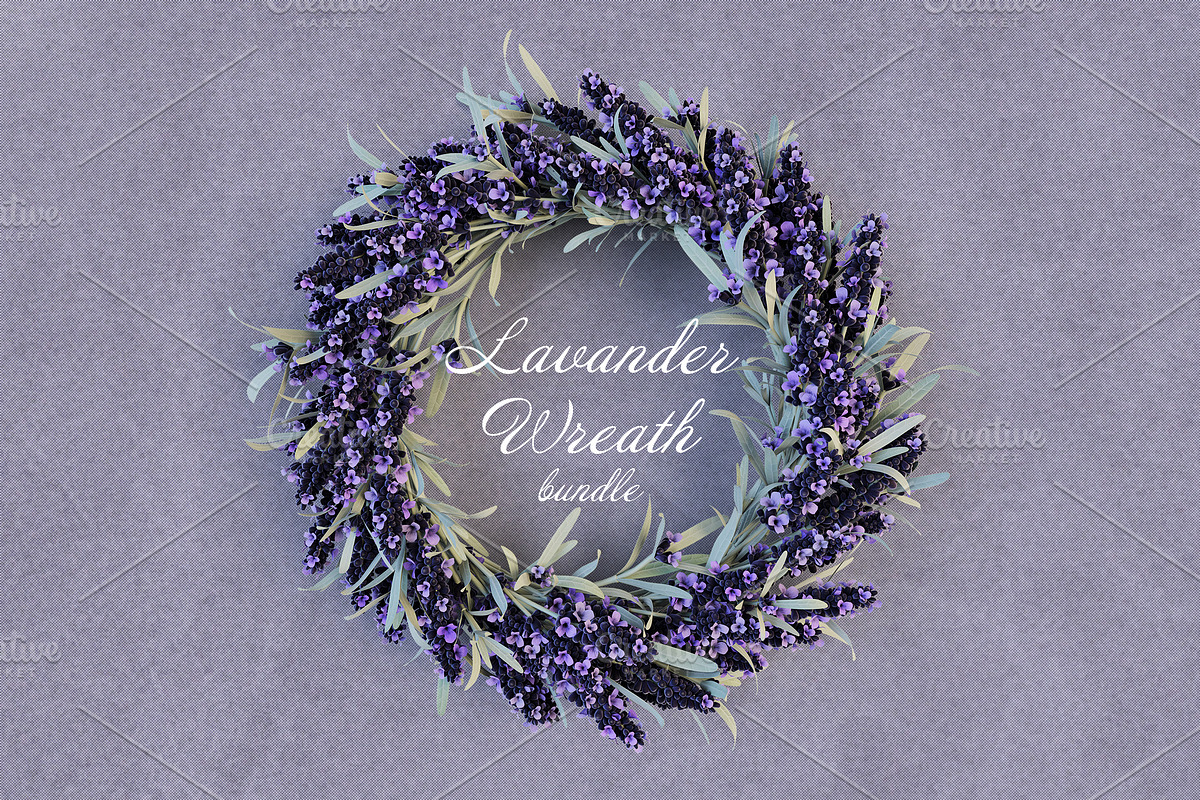 Lavander Wreath, an Object Graphic by kookamunga (Photo 2 of 5)