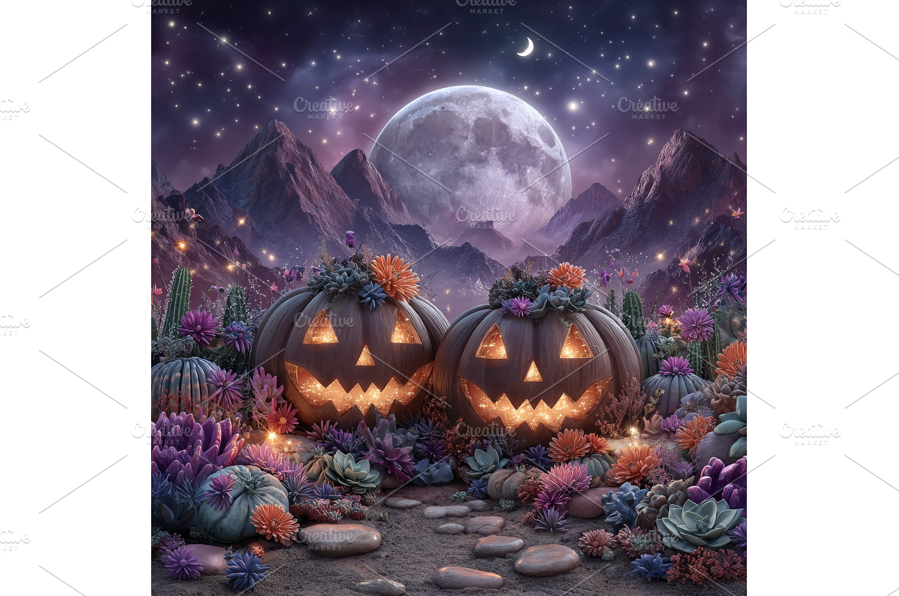 Glowing softly under the full moon, an Arts & Entertainment Photo by ZinetroN
