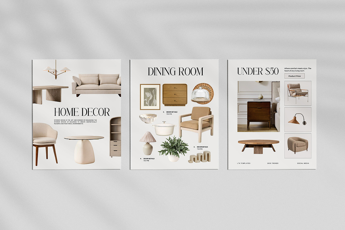 20 LTK Instagram Canva Template | Amare Creative preview 3