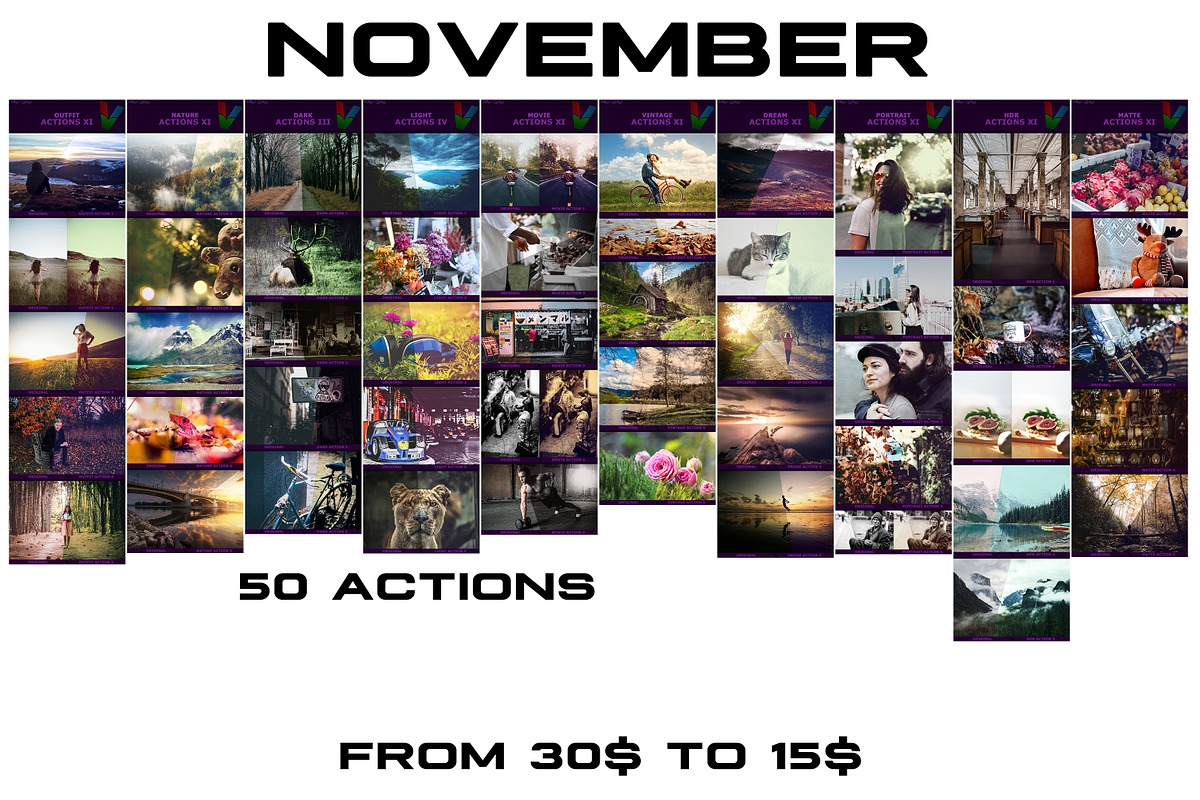 600+ Photoshop Actions + BONUS, an Action Add-On by Viktor Gjokaj (Photo 12 of 13)