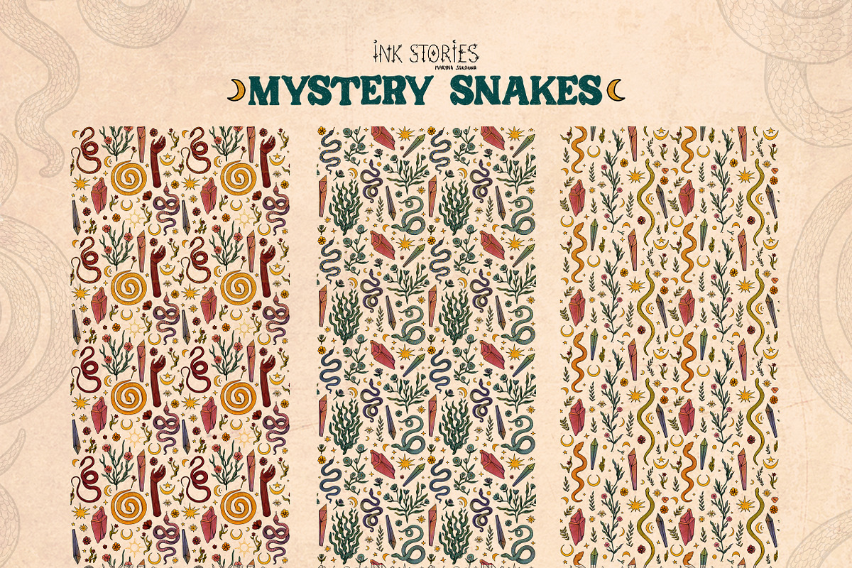 Mystery Snakes, an Animal Illustration by Ink Stories (Photo 30 of 31)