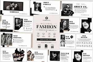 Fashion Design Presentation Bundle, a Presentation Template by MNT-Creator