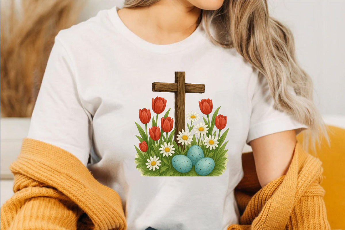 Easter Christian Crosses Sublimation, an Illustration by SVGArt (Photo 4 of 8)