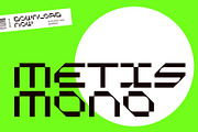 Metis Mono | Space Modern Font, a Font by Glyph44 (Thumbnail 1 of 13)