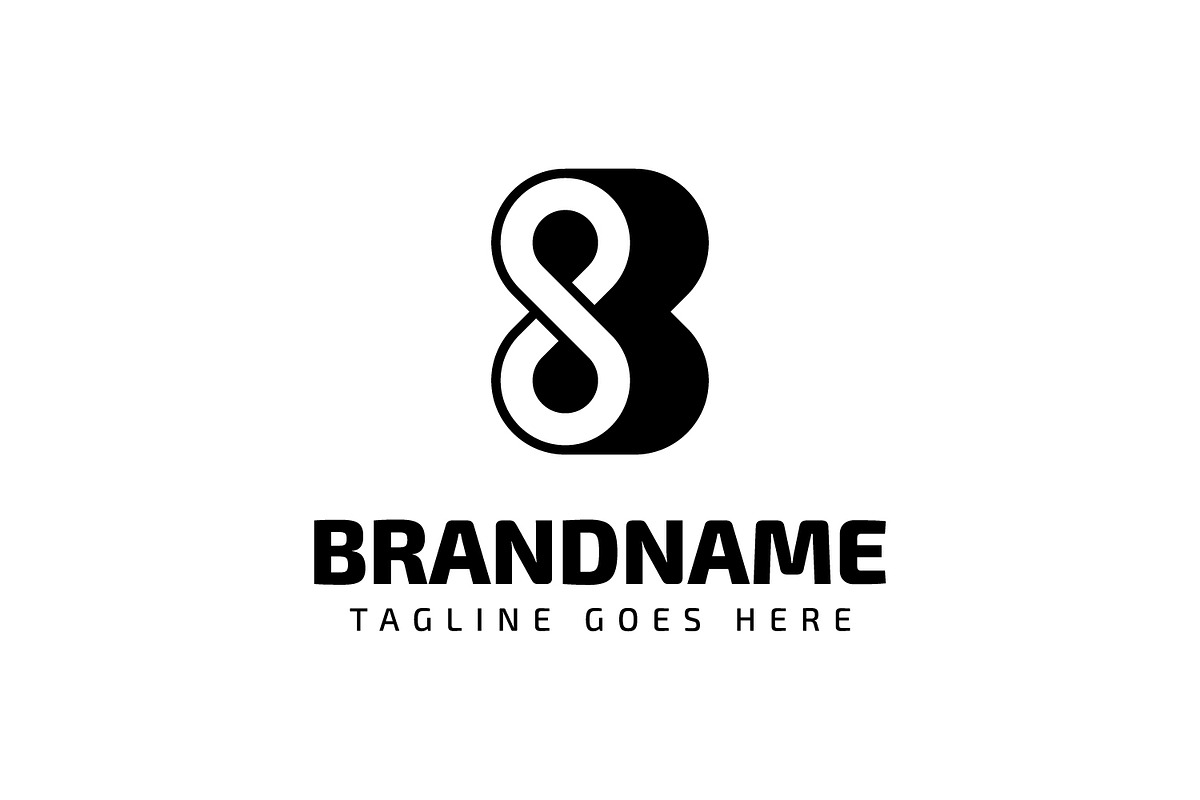 Letter B Infinity Logo, a Branding & Logo Template by Pray Art Design Studio