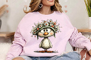 Whimsical Easter Chick Clipart PNG, a Seasonal Illustration by Canvas Craft (Thumbnail 4 of 7)