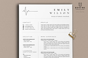 Nurse resume template, a Resume Template by UResume (Thumbnail 2 of 8)