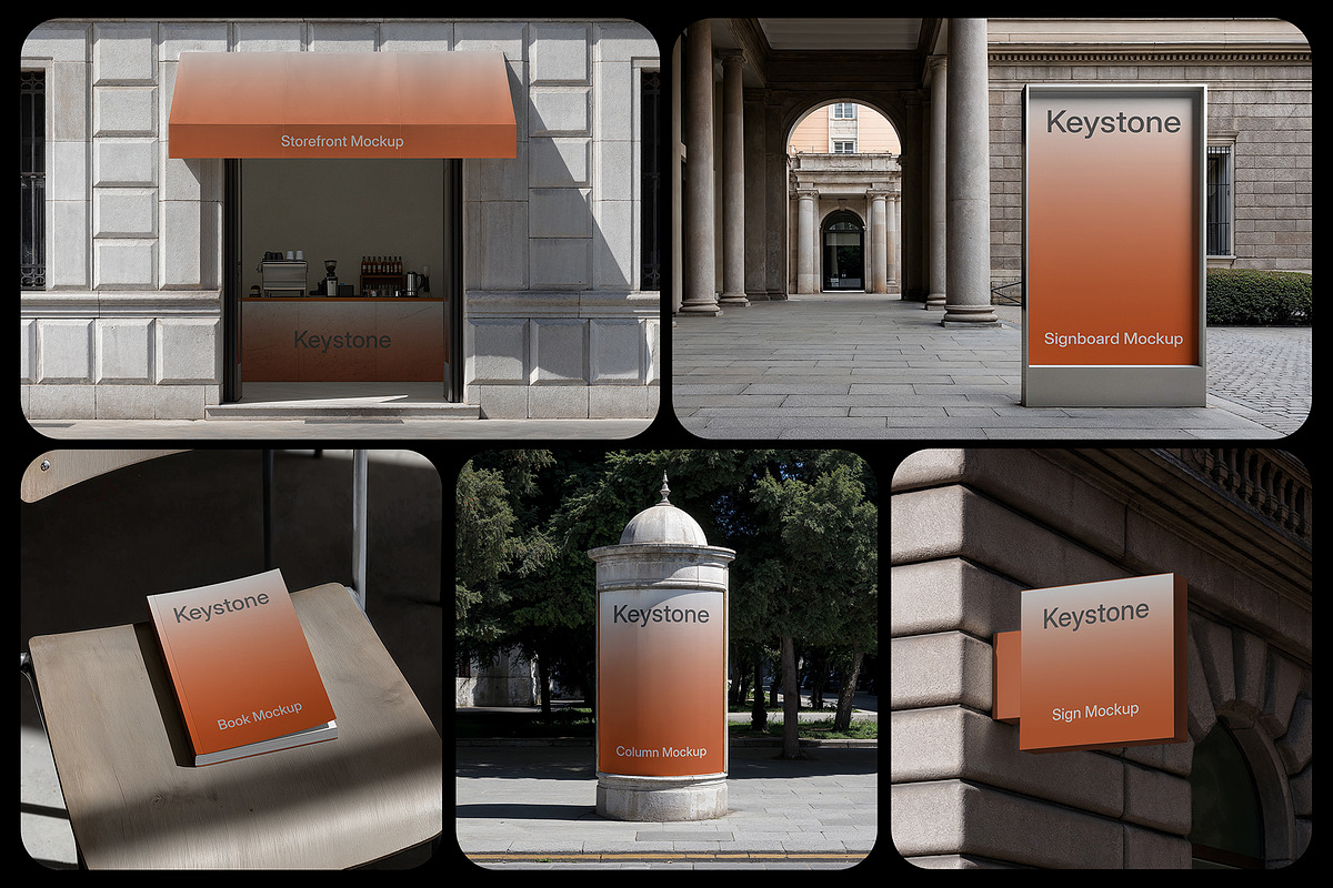 Branding Mockups / Keystone Series, a Mockup by Mockup Cloud (Photo 1 of 13)