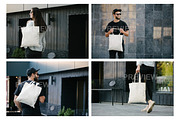 Bags Tote Mockup (OAD113 Liberty), a Merchandise Mockup by Arfis (Thumbnail 5 of 14)