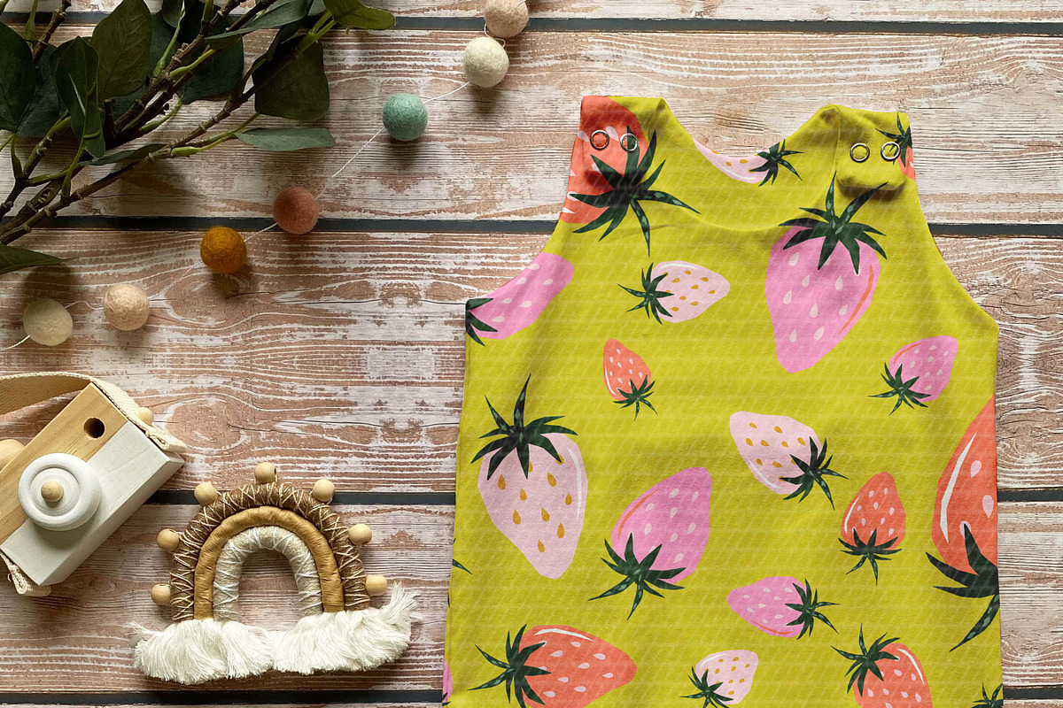 Fruity Fun - Fruit Seamless Patterns, a Pattern Graphic by KJP Designs (Photo 6 of 9)