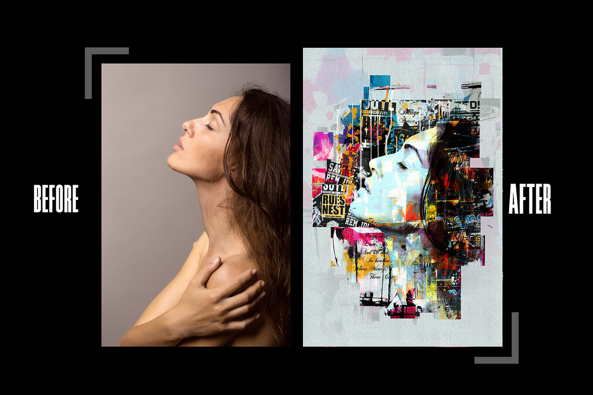 Urban Wall Photo Collage Creator, an Action Add-On by MRI STUDIO (Photo 9 of 21)