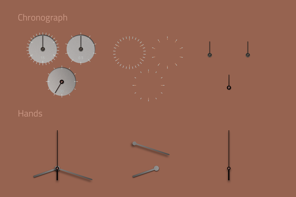 Watch face vector - UNIFORM WARES, an Object Graphic by Iamjaydesign (Photo 3 of 5)