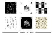 Happy Hour Seamless Patterns, a Pattern Graphic by karenfoleyphoto (Thumbnail 3 of 6)
