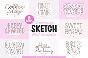 CHARMING SKETCH FONT BUNDLE, a Script Font by Blush Font Co. (Thumbnail 1 of 8)