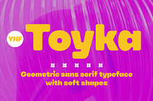 YNF Toyka | Display sans serif