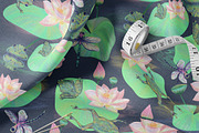 Frog Lotus Seamless Pattern, a Pattern Graphic by Oksana Dovhopol Art (Thumbnail 16 of 23)
