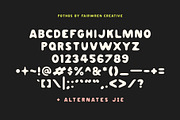 Pothos Fonts, a Sans Serif Font by Chelsea Burkett (Thumbnail 7 of 8)