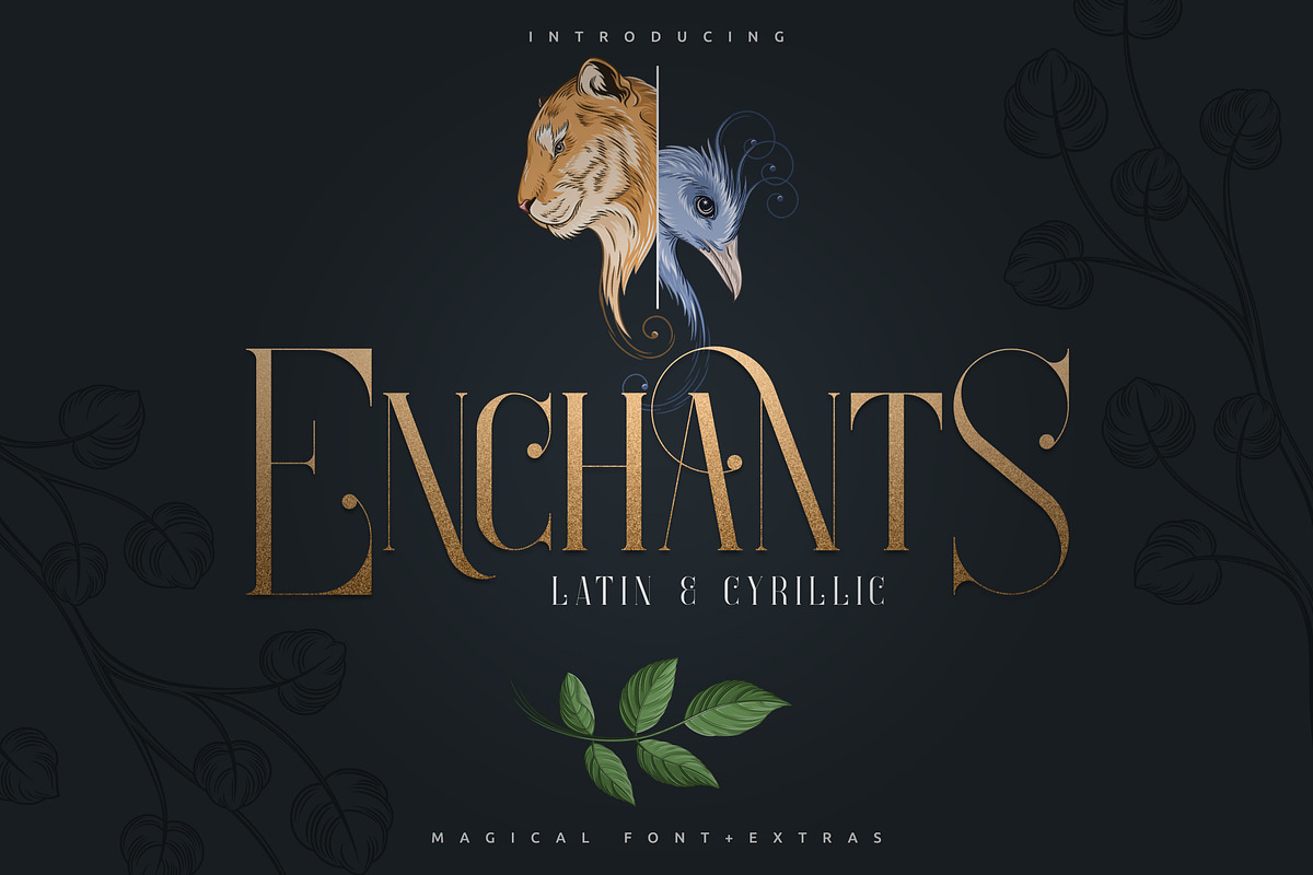 SALE! Enchants - Magical font