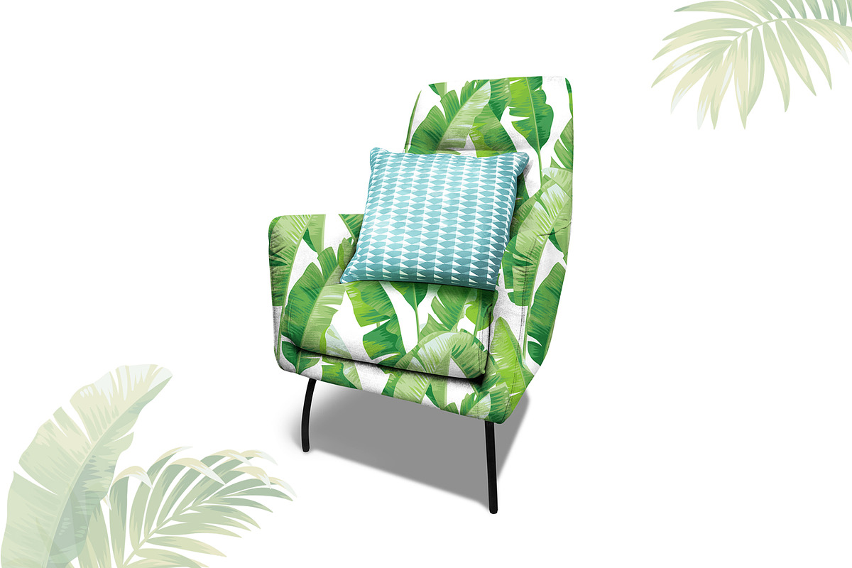 Tropical banana leaves pattern., a Pattern Graphic by Anna Smirnova (Photo 2 of 4)
