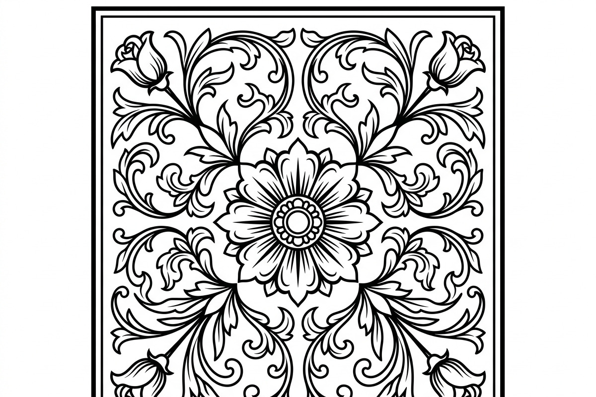 50 Elegant Floral Ornament Bundle, a Decorative Illustration by Amazin_art (Photo 27 of 42)