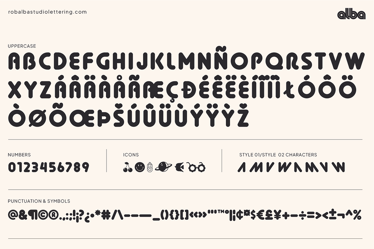 Risen Rounded, a Sans Serif Font by albatypefoundry (Photo 11 of 13)
