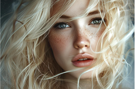 Elegant Lady blonde street. Generate, a Beauty & Fashion Photo by Ylivdesign